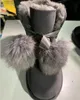 2020 Gorący Sprzedam Nowy Klasyczny Design Girl Women Plush Sheepskin Buty śniegowe Krótkie buty śniegowe Futro Integra Ted Utrzymuj ciepłe buty