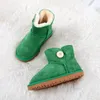 HOT SELL CLASSIC AUS 3352 MINI WOMEN SNOW BOOTS WOMEN BOOTS BUTTON KEEP WARM BOOTS US3-12 EUR 35-43 FREE SHIPPING