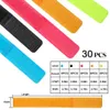 Reusable Cable Ties,Pack Of 30 Hook And Loop Fastener With Five Colors For Cable Sorting Of Wired Headsets,Mobile Phones,And Computers