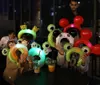 LED Ballons dos desenhos animados Animais coloridos luzes cabeça Balão Balão Luminescência Balões de Cabelo Balões Fashion Popular Headband Party Props FFA3545-2
