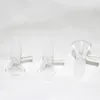 fumer verre bécher bong capiteux bangs épais avec quartz banger eau narguilé 14mm bol barboteur tuyaux mini plates-formes pétrolières dab