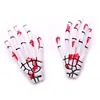 Hair Clips Barrettes 20Pcs Women Fashion Barrettes Halloween Decor Zombie Skeleton Claws Hairpin Skull Hand Hair Clip Punk Horror Barrette 13 Colors Accessories