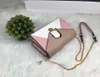 2023 Designer Handbag Letter Flower Coffee Pink Plaid Bag Luxury Ladies Pl￥nbok Kosmetiska v￤skor Zipper Designers Fashion Handv￤skor Ladies 8029