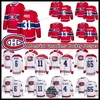 2018 Nuova Montreal Canadiens 6 Shea Weber 31 Carey Price 11 Brendan Gallagher 13 Max Domi cucito rosso e bianco Hockey su ghiaccio Maglie