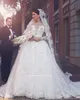 Bling Cheap White Ivory Bridal Veils Wedding Hair Accessories Long Crystal Beaded Lace Tulle Cathedral Length 3 M Church Veil 5882742