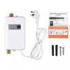 220-240V 3.4KW Mini Electric Tankless Instant Hot Water Heater For Bathroom Kitchen Washing