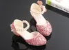 Preciosos zapatos de flores para niñas, color rosa, dorado y plateado, zapatos para niños, zapatos de boda para niñas, accesorios para niños, talla 26-37 S321022