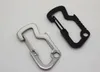 Outdoor portable multi-function Hanging buckle Multi-purpose Stainless Steel Carabiner Buckle Beer Opener for EDC tools Camping