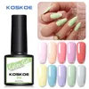 Nail Gel Koskoe polsk hybrid suga av UV LED-konstdesign för manikyr Pure Color DIY Health Lack Matte Top Coat