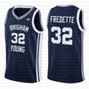 34, Len Bias Brigham Young Cougars 32 Jimmer Fredette NCAA Basketball Jersey Faculdade jerseys DSA