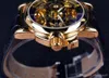 Winner 2022 Navigator Series Men Watches Top Brand Luxury Skeleton Mechanical Watch Clock Men Gold Watches Men Wristwatch Montre