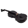 4 4 полноразмерного акустического скрипки скрипка черная с корпусом Bow Rosin182d