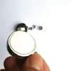 sublimación en blanco retráctil Cordón Etiqueta de nombre Tarjeta Titular de la insignia Clip de metal Fácil de usar transferencia en caliente consumibles de impresión tamaño de impresión 28 mm