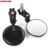 Motorcycle Mirror Aluminum 22mm Handle Bar End Rearview Side Mirrors Motor Accessories FOR XVS950 XV1900 XVS1300 Virago