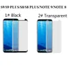 Case vriendelijk Gehard Glas Voor Samsung S23 S22 S21 Ultra S10 S9 S8 Plus Screen Protector Gebogen Rand voor Note 20 10 Plus met Doos