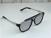 Lunettes de soleil argentées classiques Silver Mirror Gafas de Sol Mens Lunettes de soleil Fashion Sunglasses For Men New avec Box4245242