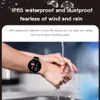 D18 Smart Horloge Intelligente Bloeddruk Ronde SmartWatch Waterdichte Fitness Tracker Message Herinnering voor Andriod Telefoon met Retail