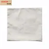 16.5x16.5 pouces en poly naturel toile de taie d'oreiller blancs pour la sublimation de bricolage plaine toile de jute couverture coussin de broderie blancs