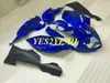 Motorcykel Fairing Body Kit för BMW K1200S 05 06 07 08 K1200S 2005 2006 2007 2008 ABS Blue Fairings Bodywork + Gifts BA12