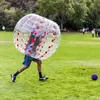 Fri frakt 1,2m mänsklig uppblåsbar bubbla fotboll boll uppblåsbar stötfångare boll uppblåsbar zorb boll bubbla fotboll