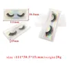 Säljer Shimmer Round Lashes Box 3D Mink Eyelashes Boxar Fake False Eyelashes Packaging Case Empty Eyelash Box Cosmetic Tools1373904