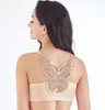 New Beautiful Backlight Gather Together Sexy Fat MM Bras Front Butterfly Back Big Code Underwear Enlarged Cup Anti-droop Bra Size 75C-120E