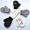 Guantes para niños Heart Start Knitting Warm Gloves Niños Boys Girls Mittens Unisex Gloves Gifts Gifts Mittens GB1578