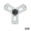 Czujnik radarowy 80 W LED Garaż Lights 80 W E27 6000K Biały Kolor Garaż Sufit żarówki LED Workshop Piwnica Shop Light New Arrival