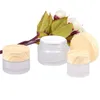 Fosco Limpar 5g 10g 15g 30g 50g 100g creme de vidro Frascos Esvaziar Emulsion Pots Frascos cosméticos de maquiagem Face Cream Containers Hot Sale EUA Canadá