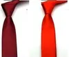 Mens regular sized neck ties imitate silk solid color plain wedding necktie lenth DHL Free Shipping