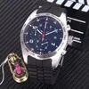 Sport Watch for Man Quartz Stopwatch Top Sell Chronograph Watches Rubber Armband Wrist Watch PD018069100