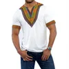 2020 roupas masculinas africanas estilo Dashiki impressão de algodão tops homem camiseta 15727646