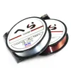 Linha de pesca de nylon de 100m forte 0.10mm - Monofilamento de 0.50mm Monofilament Linhas de mosca de fluorocarbono