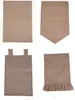 4 أنماط 31*46 سم جزر الحديقة العلم DIY JUTE RUFFLES LINEN YARD Hanging Flag House Decoration Portable Ranner 50pcs