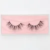 3D Mink Lashes Handmade Listras Completa Faixa Crueldade Livre Luxo Mink Cílios Maquiagem Lash maquiagem faux cils com logotipo privado