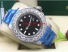 5 color Luxury watch 126660 126600 Sea-Dweller DAY DATE 44mm Big diamond bezel Automatic Men's watch mens watches Wristwatche260m