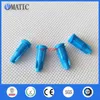 Vmatic Luer Lock Suite Caps Blue Color Dispensing Spuit Tip Stopper Schroeftype voor Industrieel Gebruik X 1000PCS