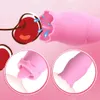 OLO Tongue Vibrator Breast Menar Massager G Brinquedos sexuais de mamilo de masturbador de manchas para mulheres estimulador de clitóris lambendo o estimulador MX19121681792