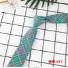 Corbatas de algodón de 6 cm, corbata a rayas, 22 colores, corbata de rejilla, fiesta de boda para hombre, regalo de Navidad para el Día del Padre, Fedex TNT gratis