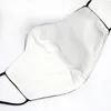 50 keer herbruikbare gezichtsmaskers 5 lagen SILVADUR Wasbare recycle beschermende mond masker buiten anti-stof verstelbaar beschermend ontwerper masker