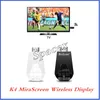10st Mirascreen K4 Wireless Display Dongle Media Video Streamer 1080p TV Stick Mirror din skärm till PC Projector Airplay DLNA TV -delar