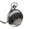 Vintage Montre De Poche De Luxe Noir À Mon Fils Je T'AIME Hommes Garçon Quartz Analogique Montres Pendentif Collier Chaîne Enfants Enfants Cadeaux