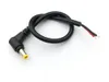 50st 2,5mm x 5.5mm DC POWER MANSPLOCK 18AWG CABLE 28cm