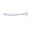 HENGJIA new metal Jigging Bait hard Lead fishing lure fishing files with Treble hook 6#hook 14g 7cm