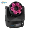 Lumière d'étape de mini faisceau d'usine professionnelle 6x15W RGBW 4in1 LED lumière d'oeil d'abeille à tête mobile