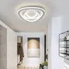Moderne LED-plafondverlichting Creatieve witte frame Plafondlamp voor Woonkamerverlichting Slaapkamer LED Plafondlamp Home Lampara Techo