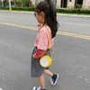 erc20 brieftasche Neueste Kinder Handtaschen Koreanische Mode Baby Mädchen Mini Priness Geldbörsen Cross-body Umhängetaschen Nette Cartonn Blume Snacks Münze Taschen Geschenke