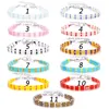 Fashion- Womens Colorful Miyuki Tila Tile Glass Seed Beads Vsco Girl Friendship Bracciale Boho Braccialetto regolabile Gioielli Regali per ragazze