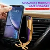 Caricabatterie Wireless nuova R1 intelligente automatico di bloccaggio auto iPhone per X XR XS 8 Inoltre Galaxy S10 S9 S8 di ricarica rapida Air Vent Mount Phone Holder