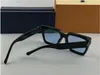 hommes lunettes de soleil lunettes de soleil design millionnaire 1165 carré noir cadre bleu lentille nouvelle couleur top qualité été extérieur uv400 lentille s9069426